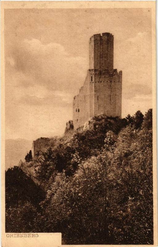 Carte postale ancienne Ortenberg - Vue à Berg