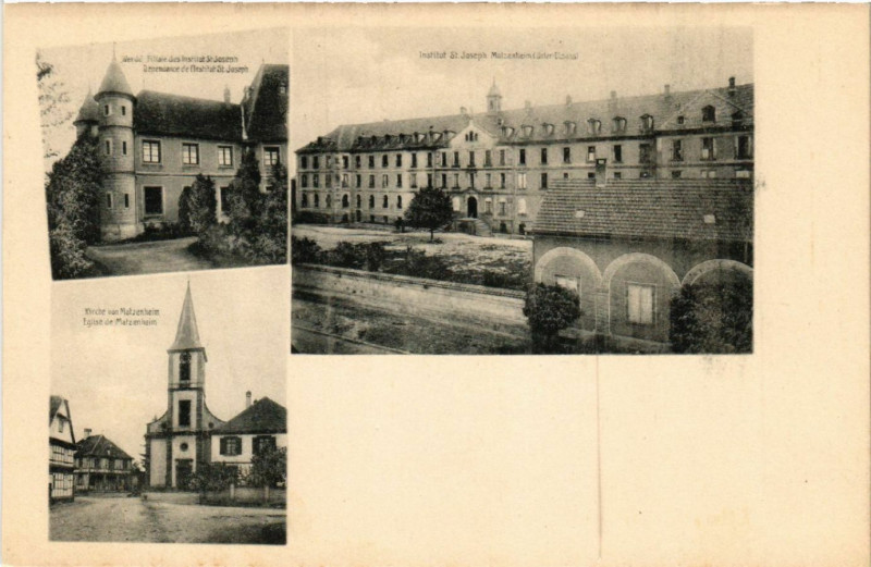 Carte postale ancienne Matzenheim - Scenes à Matzenheim