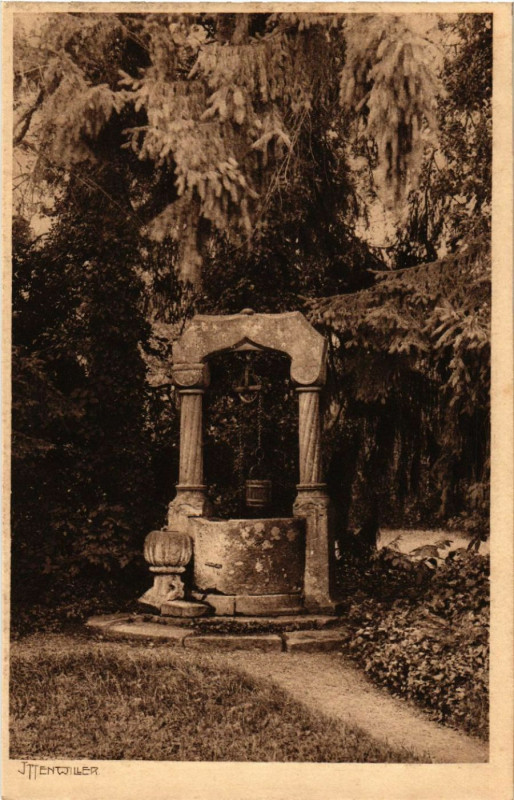 Carte postale ancienne Ittenwiller - Scene