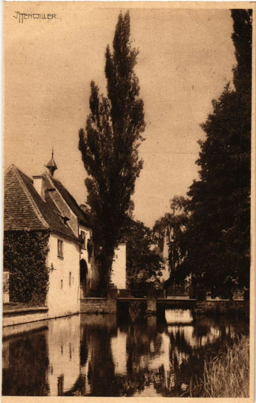 Carte postale ancienne Ittenwiller - Scene