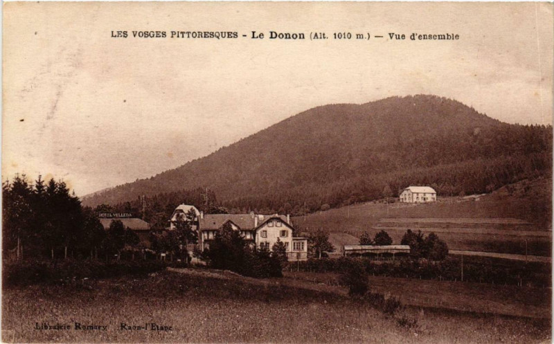 Carte postale ancienne Le Donon Vue d'Ensemble.