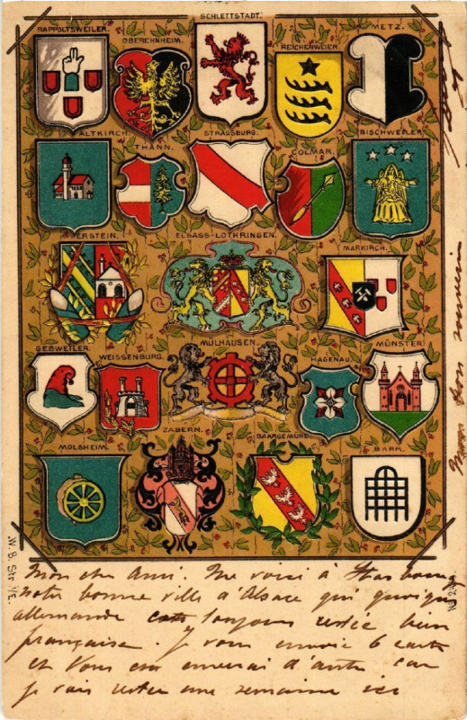 Carte postale ancienne Schlettstadt