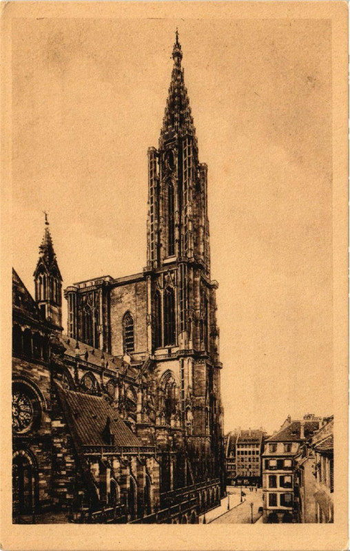 Carte postale ancienne STRASSBURGer Munster