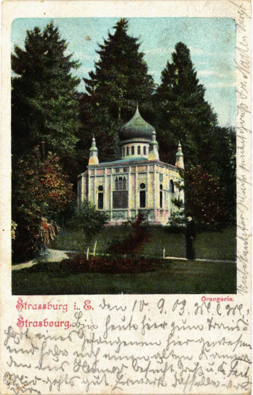 Carte postale ancienne Strassburg
