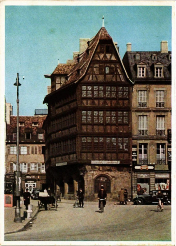 Carte postale ancienne Strassburg - KammerZELL Haus