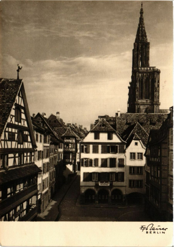 Carte postale ancienne Strassburg