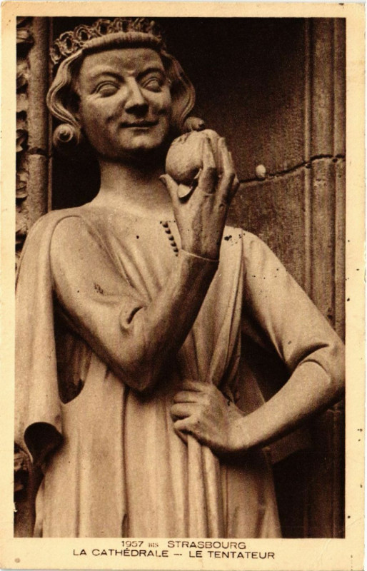 Carte postale ancienne Strasbourg - La Cathedrale à Strasbourg