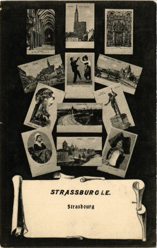 Carte postale ancienne Strassburg