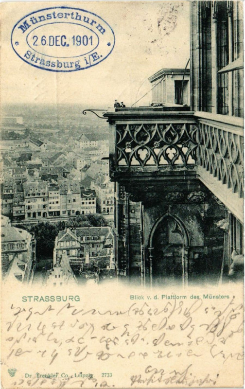 Carte postale ancienne Strassburg