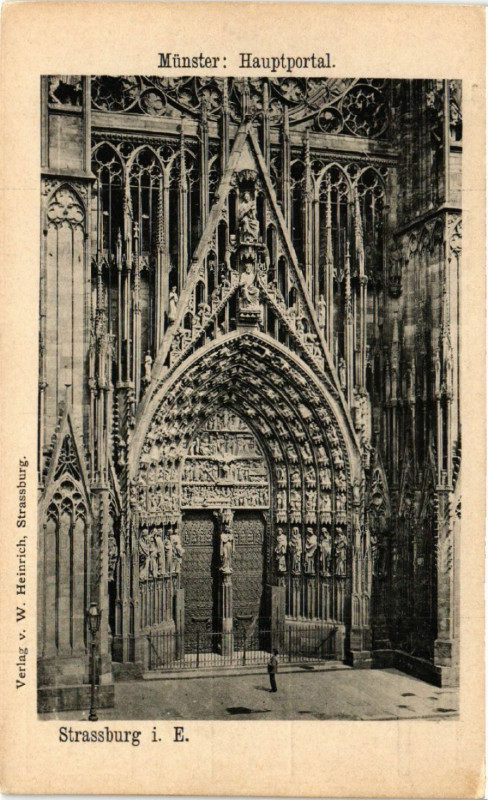 Carte postale ancienne Strassburg