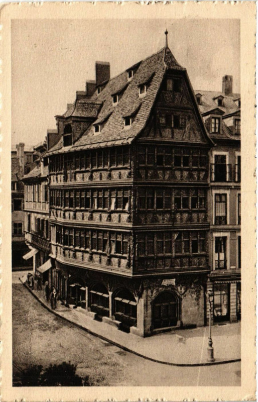 Carte postale ancienne Strasbourg - Maison KammerZELL à Strasbourg