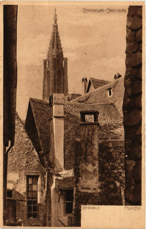 Carte postale ancienne Strasburg
