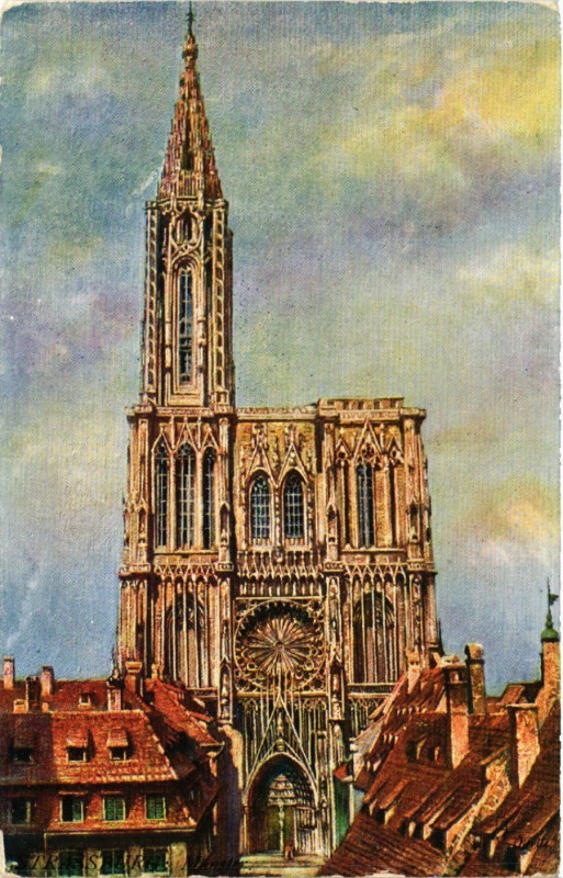 Carte postale ancienne Strassburg
