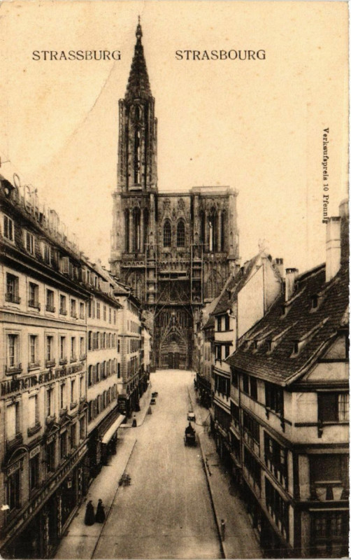 Carte postale ancienne Strassburg