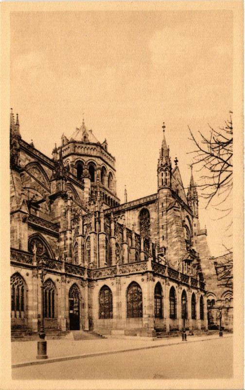 Carte postale ancienne STRASSBURGer Munster