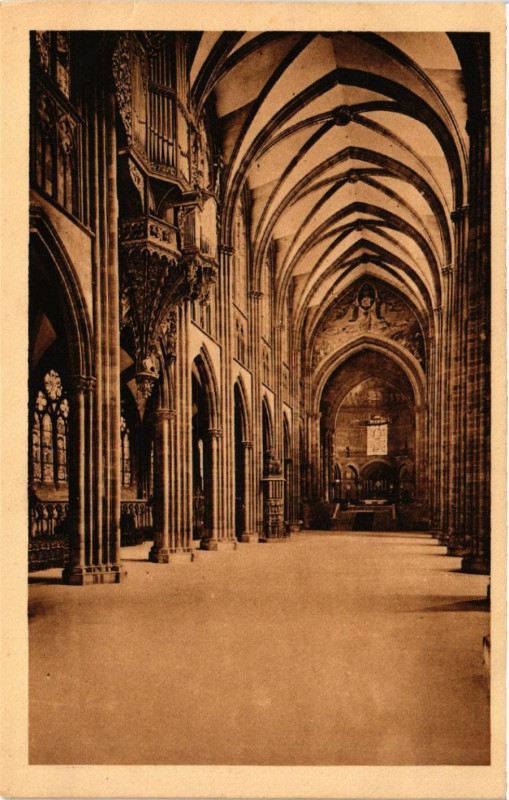 Carte postale ancienne STRASSBURGer Munster