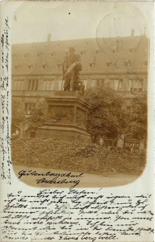 Carte postale ancienne Strasbourg à Strasbourg