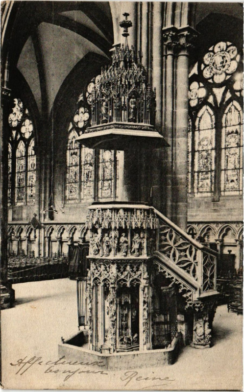Carte postale ancienne Strasbourg à Strasbourg