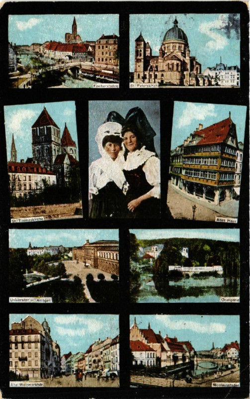 Carte postale ancienne Strassburg