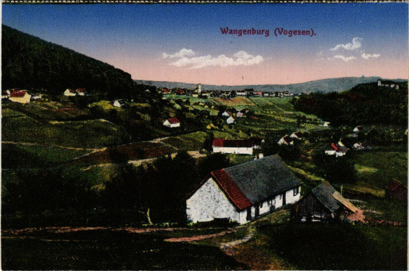 Carte postale ancienne Wangenbourg-Engenthal - Wangenburg - Panorama - Vogesen à Wangenbourg-Engenthal