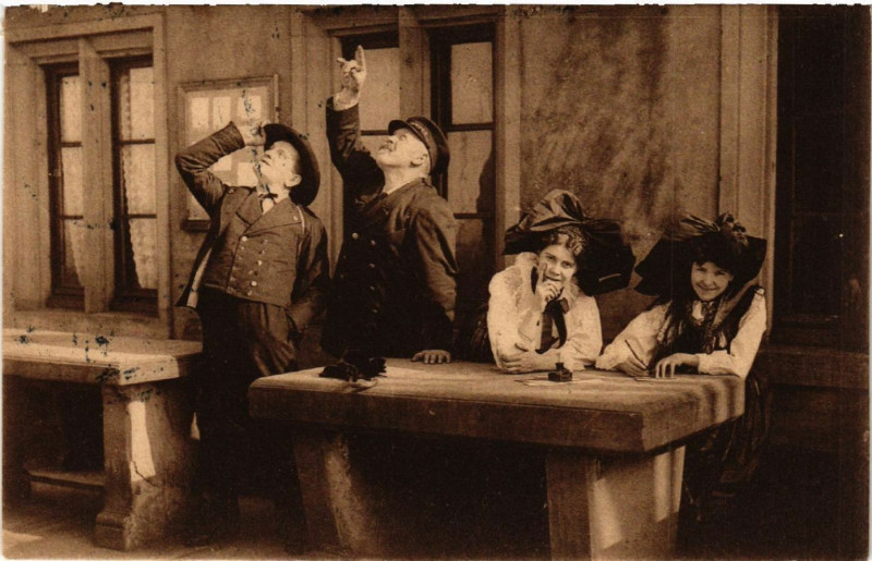 Carte postale ancienne Strasbourg - Strassburg - Folklore - Types à Strasbourg