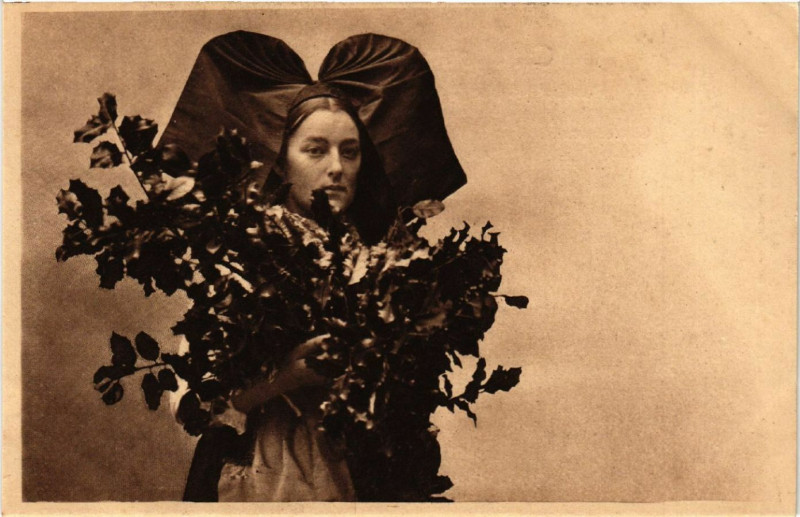 Carte postale ancienne Elsasserin - Folklore - Type
