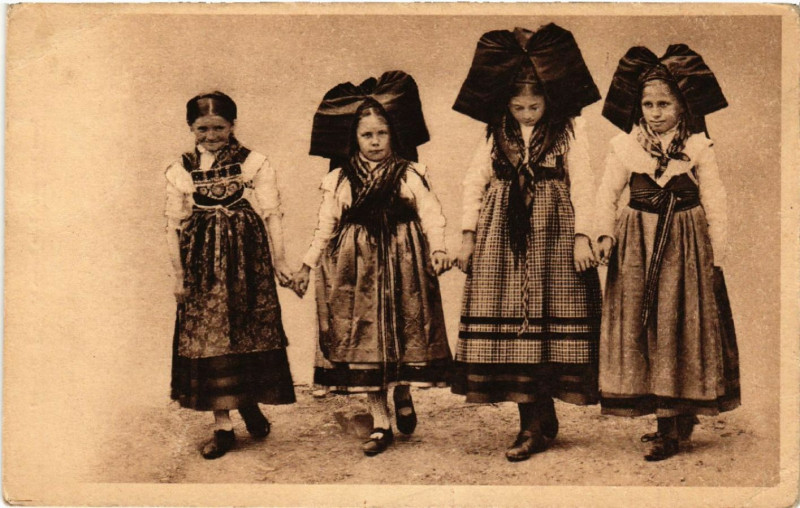 Carte postale ancienne Elsass - Alsace - Folklore - Types