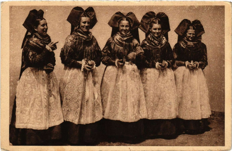 Carte postale ancienne Elsass - Alsace - Folklore - Types