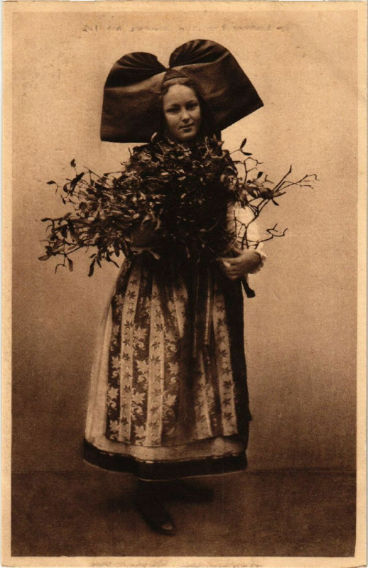 Carte postale ancienne Alsace - Elsass - Folklore - Type