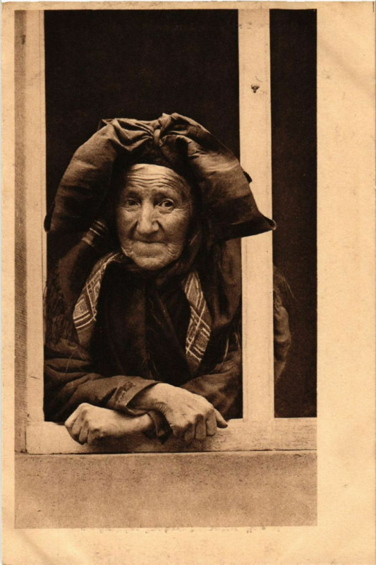 Carte postale ancienne Alsace - Elsass - Folklore - Type