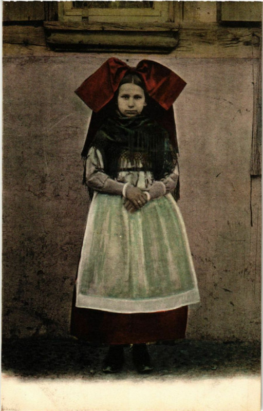 Carte postale ancienne Alsace - Elsass - Folklore - Type