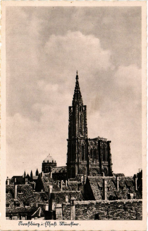 Carte postale ancienne Strassburg