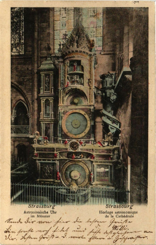 Carte postale ancienne Strassburg