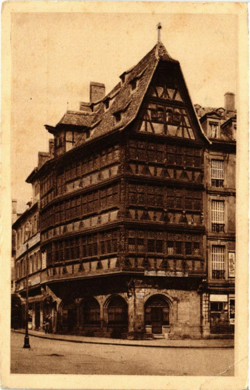 Carte postale ancienne Strasbourg à Strasbourg