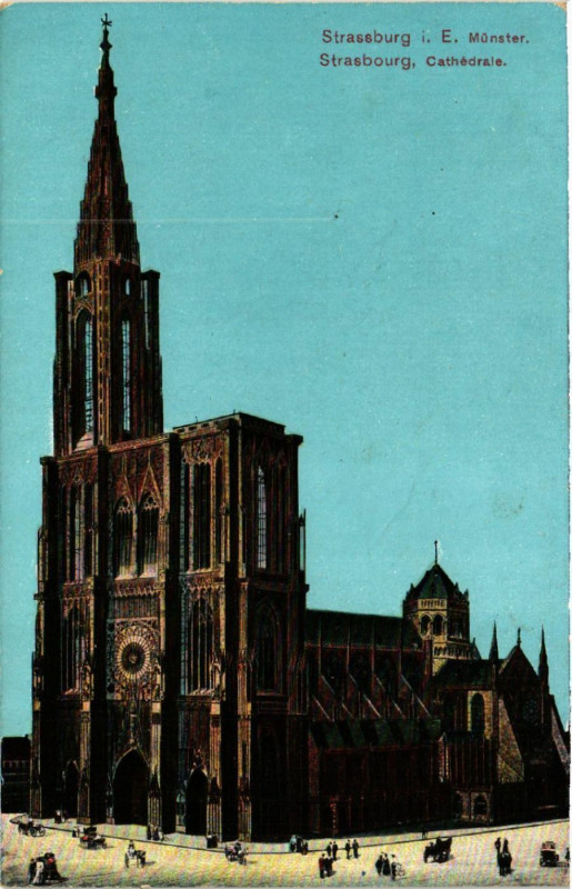 Carte postale ancienne Strassburg
