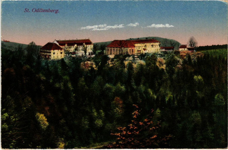 Carte postale ancienne Saint-Odilienberg à Berg
