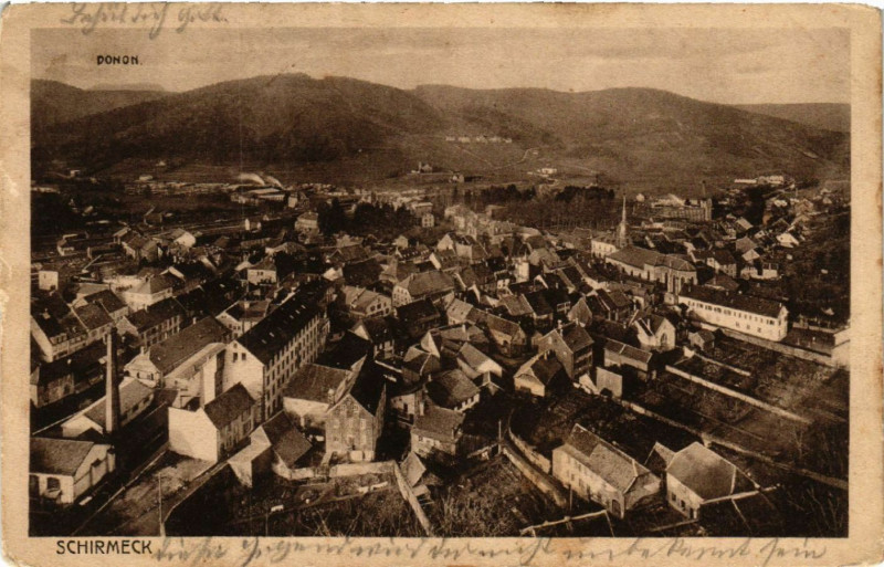 Carte postale ancienne Schirmeck à Schirmeck