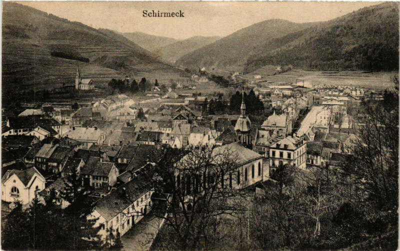 Carte postale ancienne Schirmeck à Schirmeck