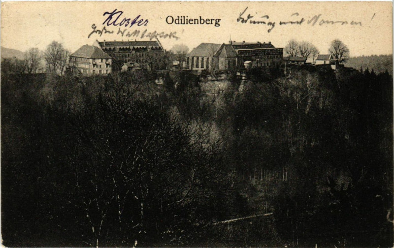 Carte postale ancienne Odilienberg à Berg