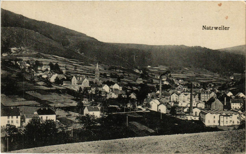 Carte postale ancienne Natzweiler