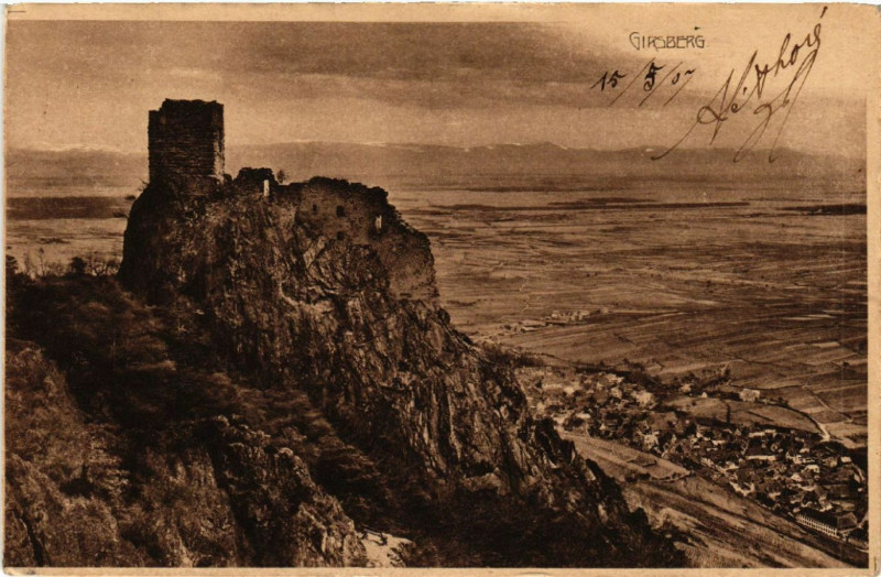 Carte postale ancienne Girsberg à Berg