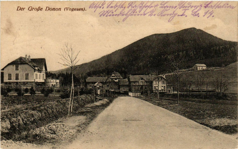 Carte postale ancienne Der GroBe Donon