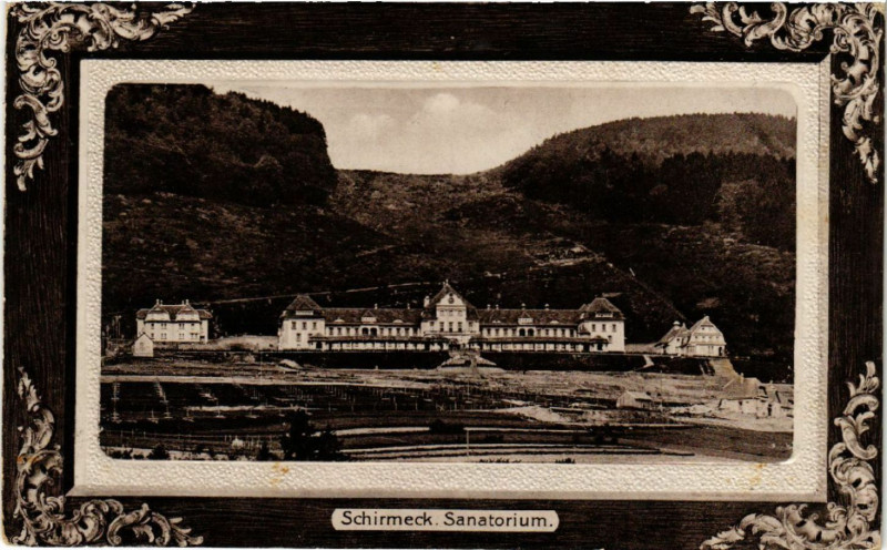 Carte postale ancienne Schirmeck. Sanatorium à Schirmeck