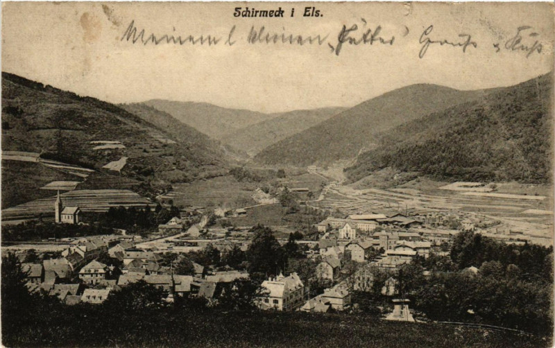 Carte postale ancienne Schirmeck i. Els. à Schirmeck