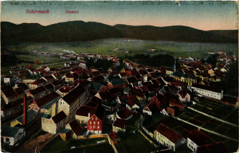 Carte postale ancienne Schirmeck - Donon à Schirmeck