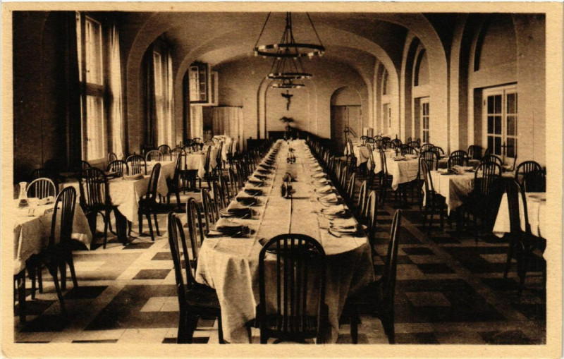 Carte postale ancienne Odilienberg - Herrad v. Landsberg-Saal à Berg