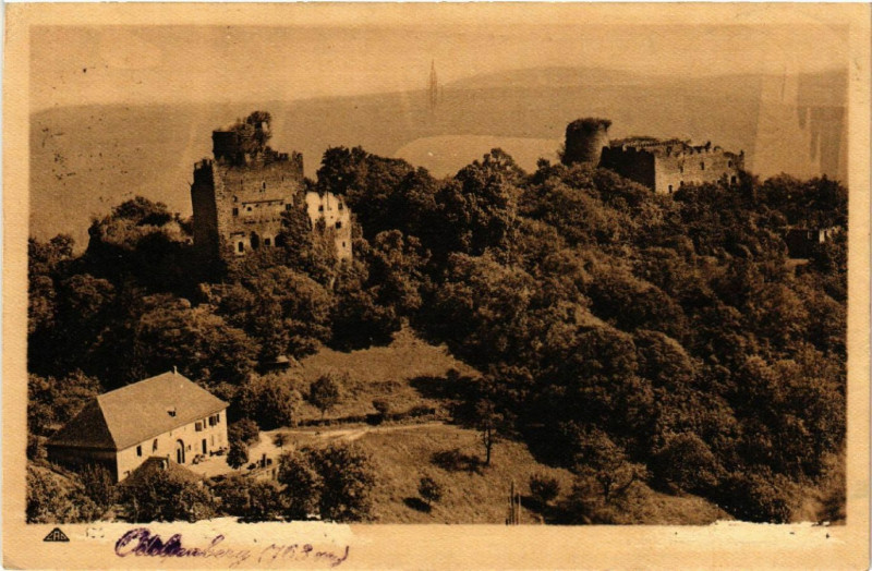 Carte postale ancienne Odilienberg à Berg