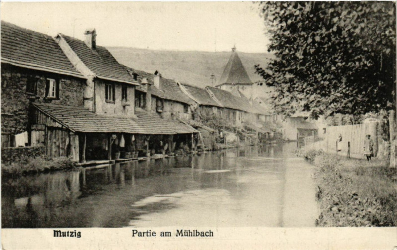 Carte postale ancienne Mutzig - Partie Muhlbach à Mutzig