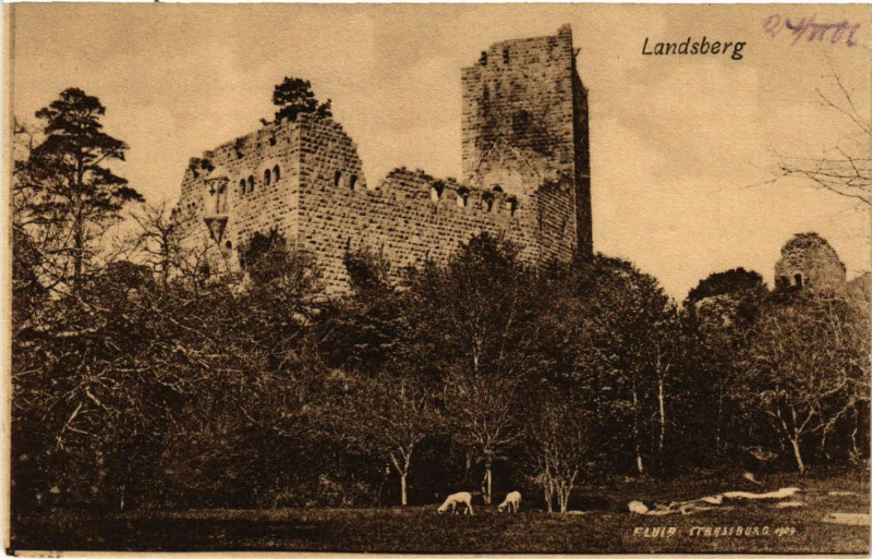 Carte postale ancienne Landsberg à Berg