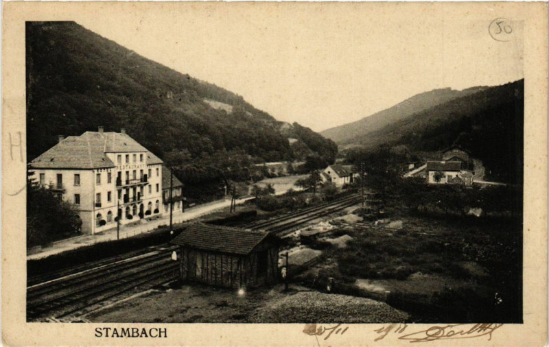 Carte postale ancienne Stambach